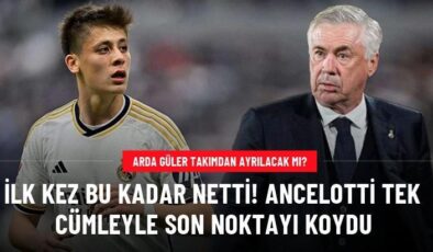 İlk kez bu kadar netti! Ancelotti tek cümleyle son noktayı koydu