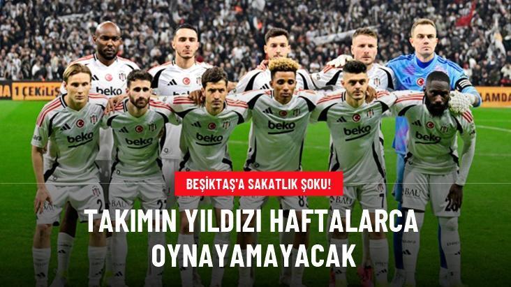 Takımın yıldızı haftalarca oynayamayacak